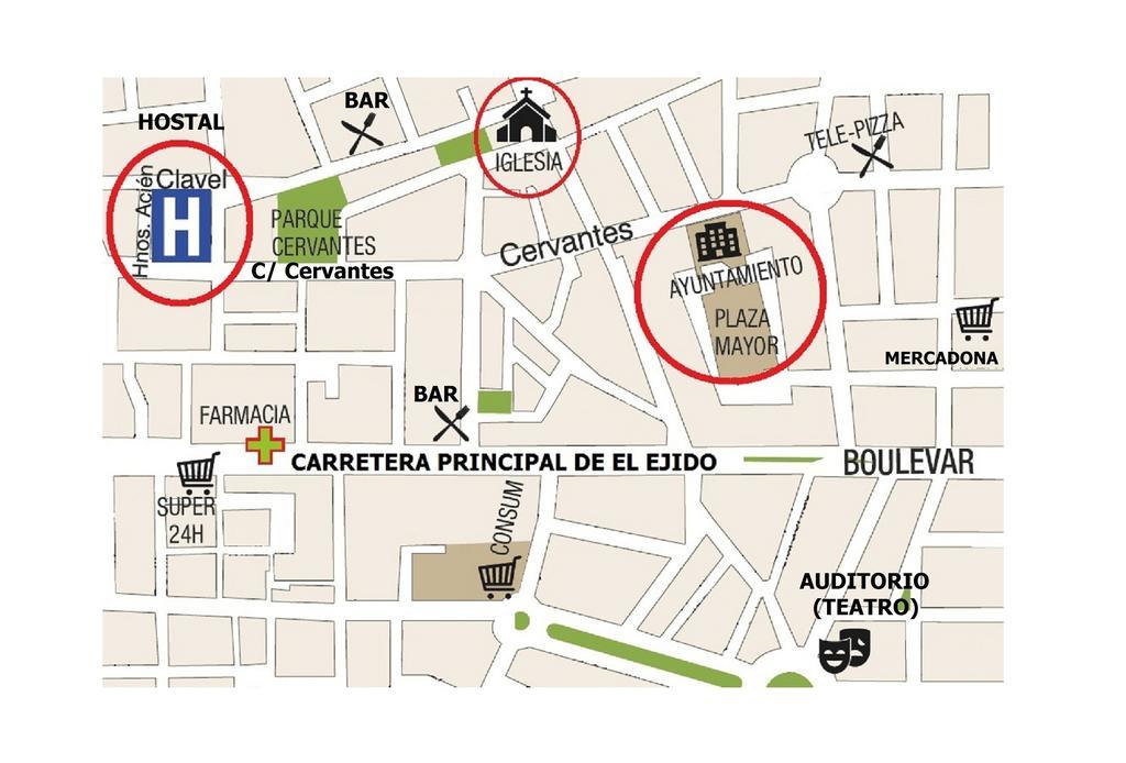Hostal Centro Ejido Ел Ехидо Екстериор снимка